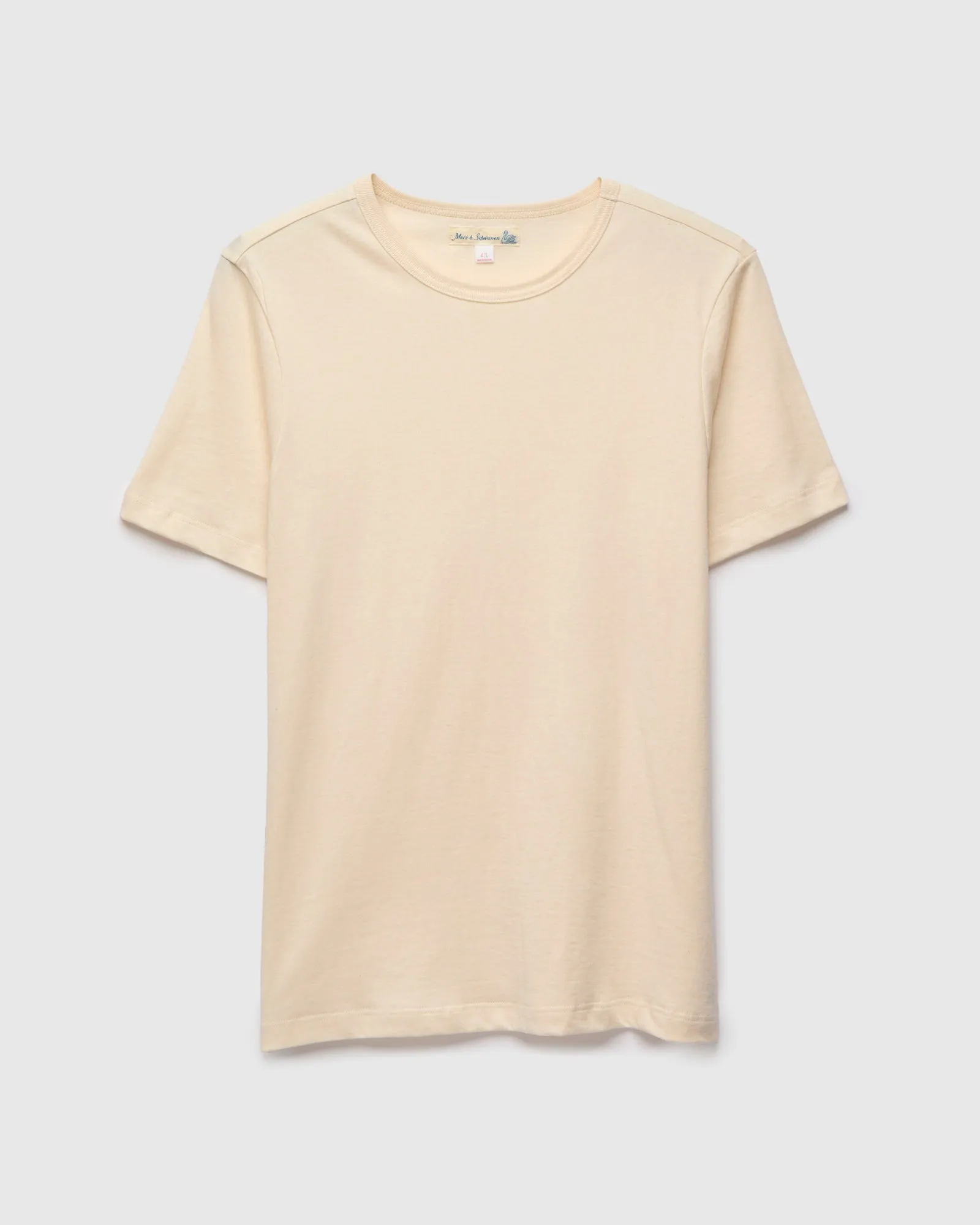 1950s "Good Originals" 5.5oz Loopwheel T-Shirt in Natural