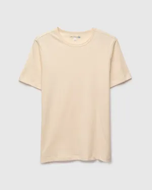 1950s "Good Originals" 5.5oz Loopwheel T-Shirt in Natural