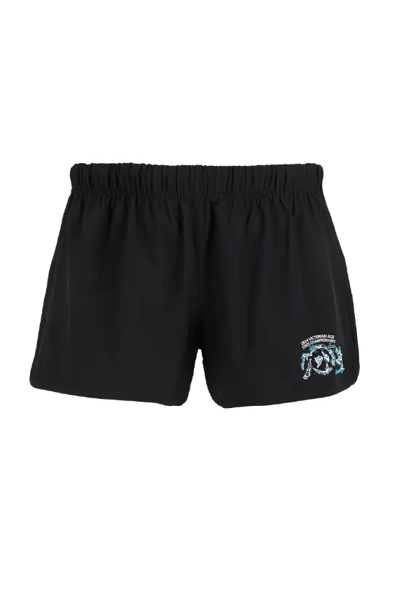 2024 Victorian Age Diving Championships Shorts - Women's Black