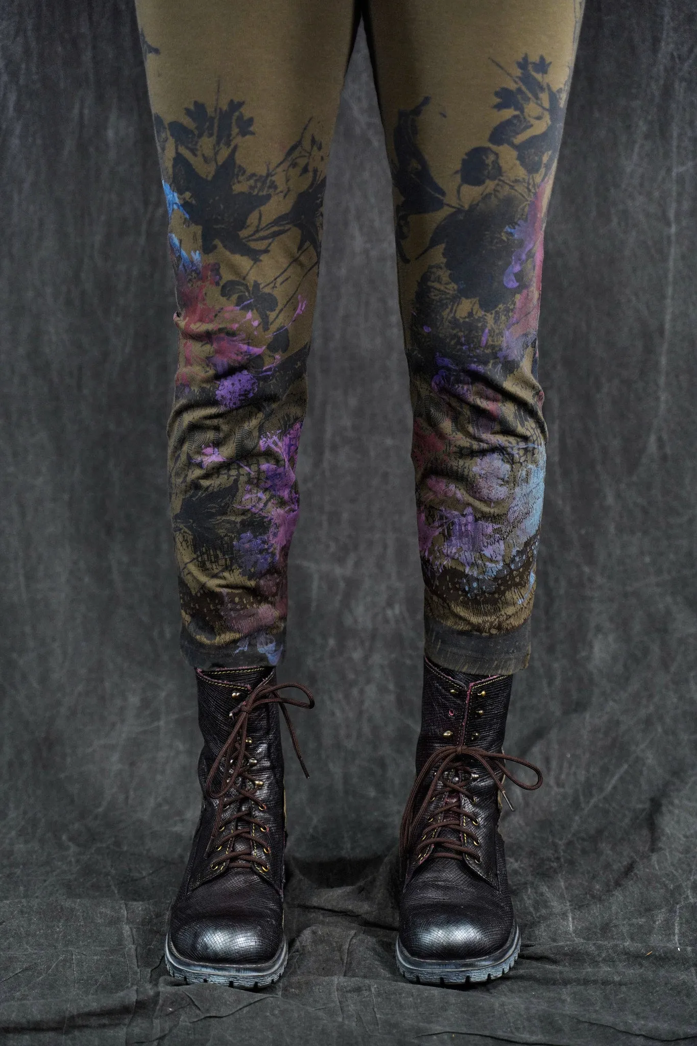 3167 Crop Legging Ground-P