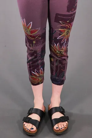 3167-Cropped Legging-Clove-P