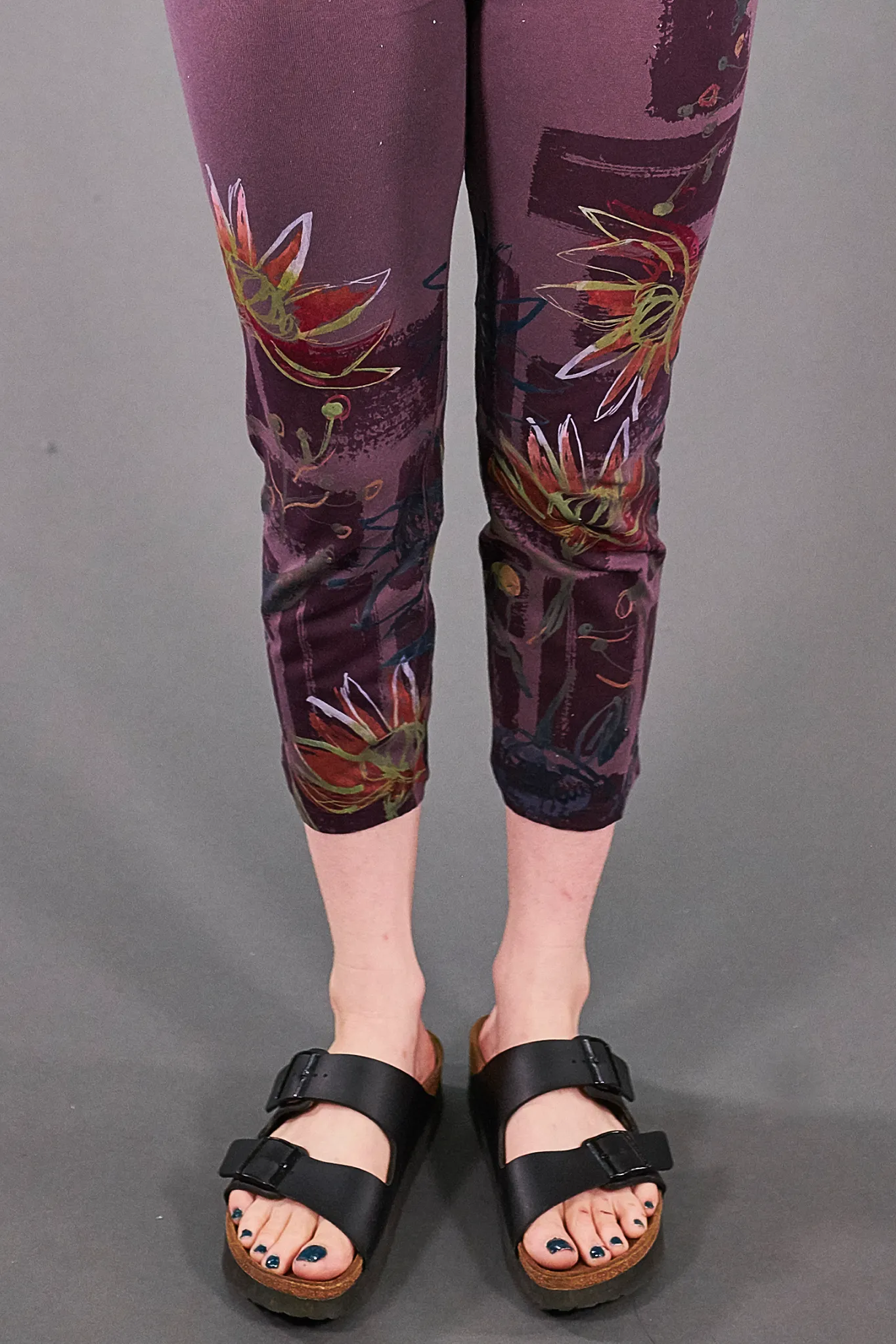 3167-Cropped Legging-Clove-P