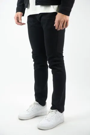 621 Color Twill Skinny Pants - Black