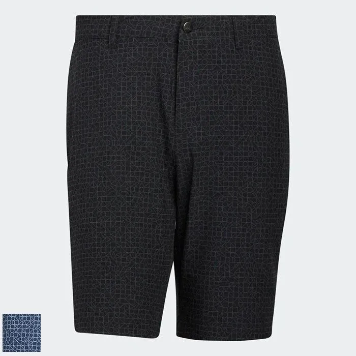 adidas Abstract-Print Shorts Black/Grey Six (HA6153) 38