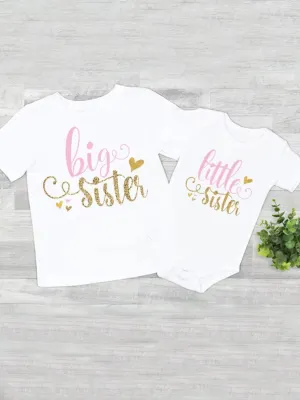 Adorable Big Sister and Little Sister Matching Outfits