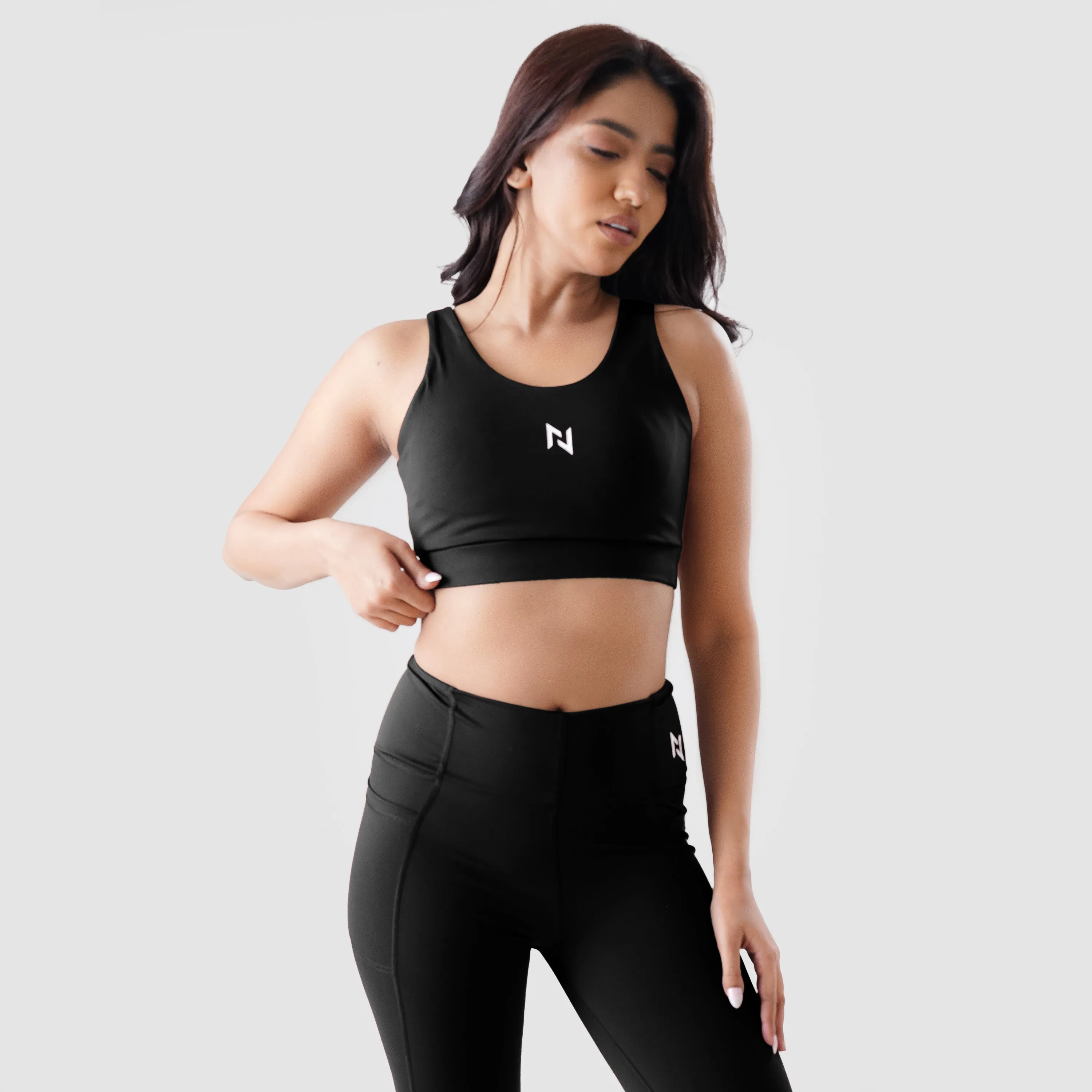Aero Dry Sports Bra Black