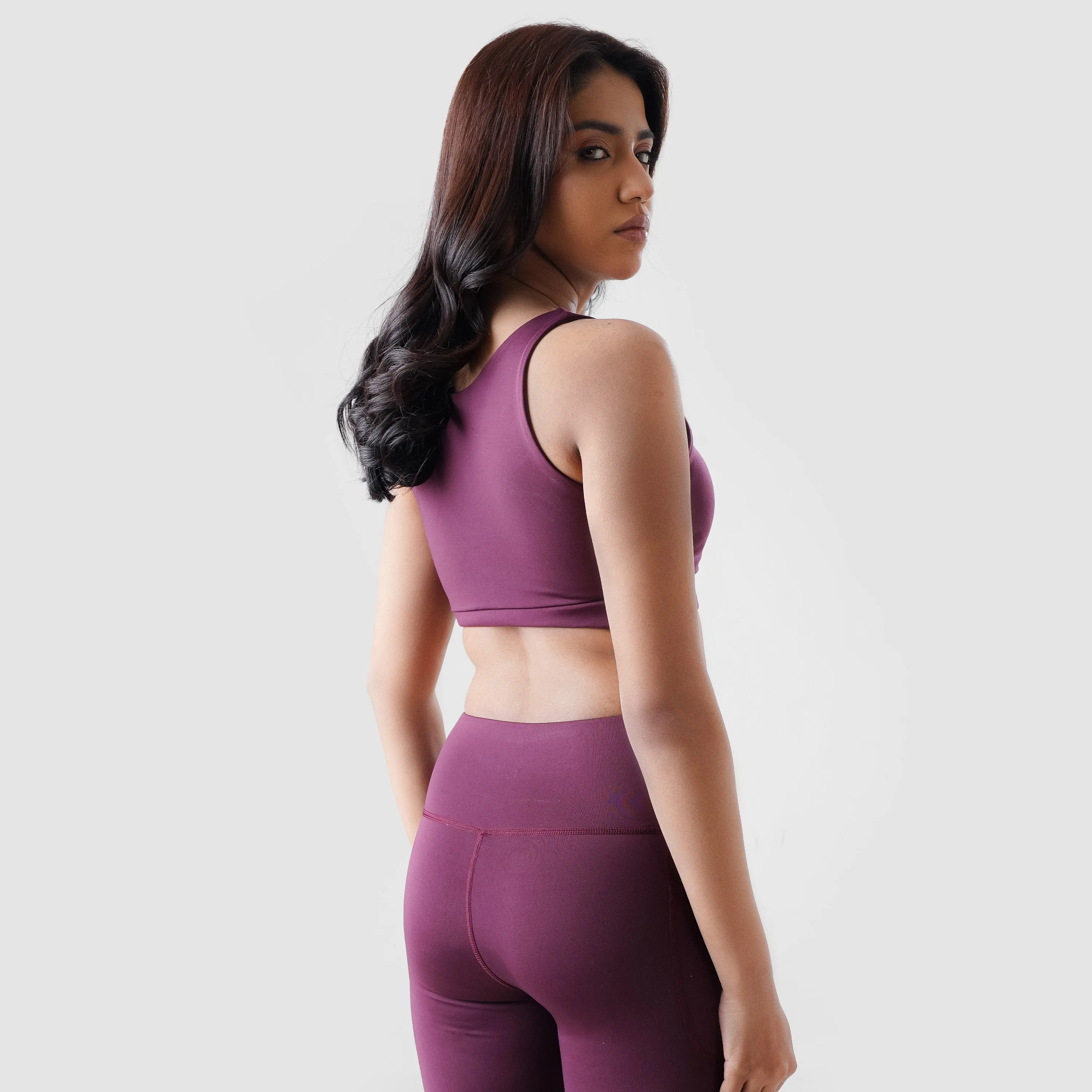 Aero Dry Sports Bra Burgundy