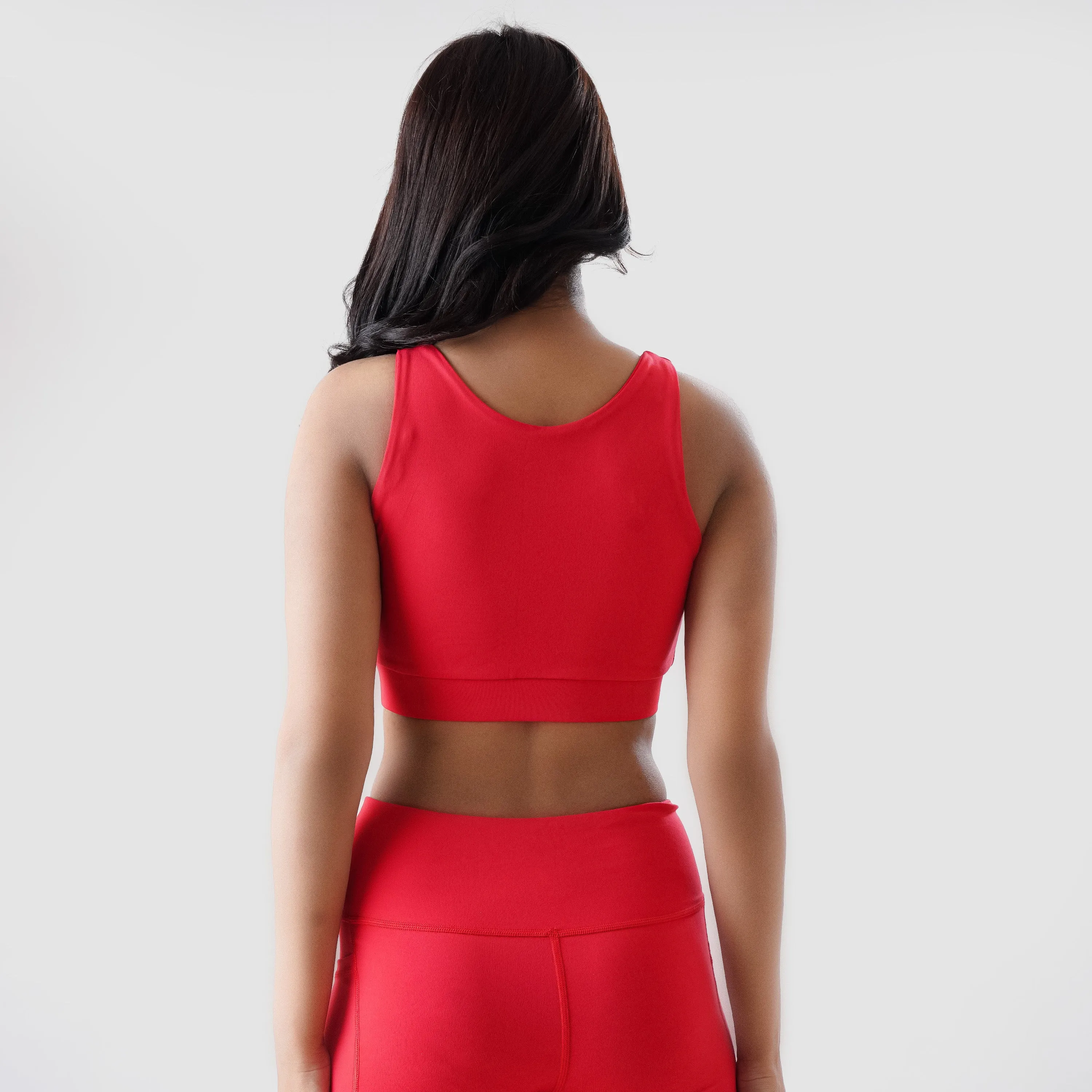 Aero Dry Sports Bra Red