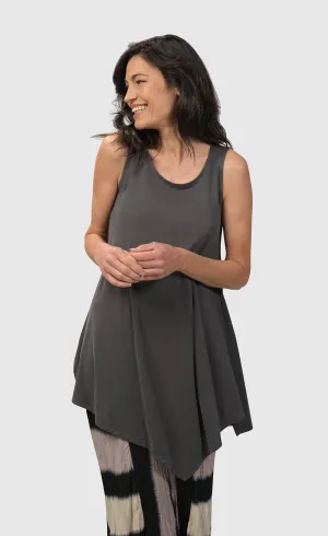 Alembika Grey Essential Joy Sleeveless Tunic