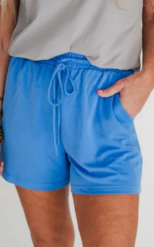 Always Right String Detailed Stretch Shorts - Final Sale