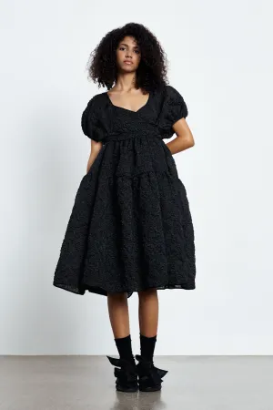 AMMI | DRESS GRASMERE MATELASSE? BLACK