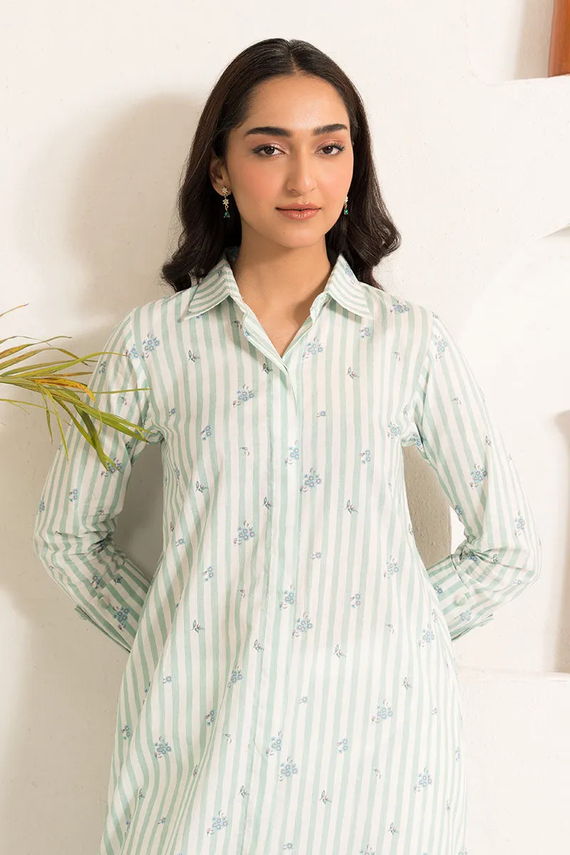 AQUA TALE-2PC (SHIRT & TROUSER)