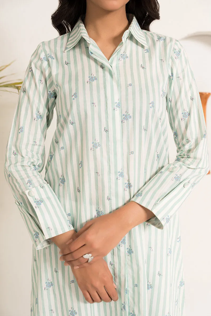 AQUA TALE-2PC (SHIRT & TROUSER)