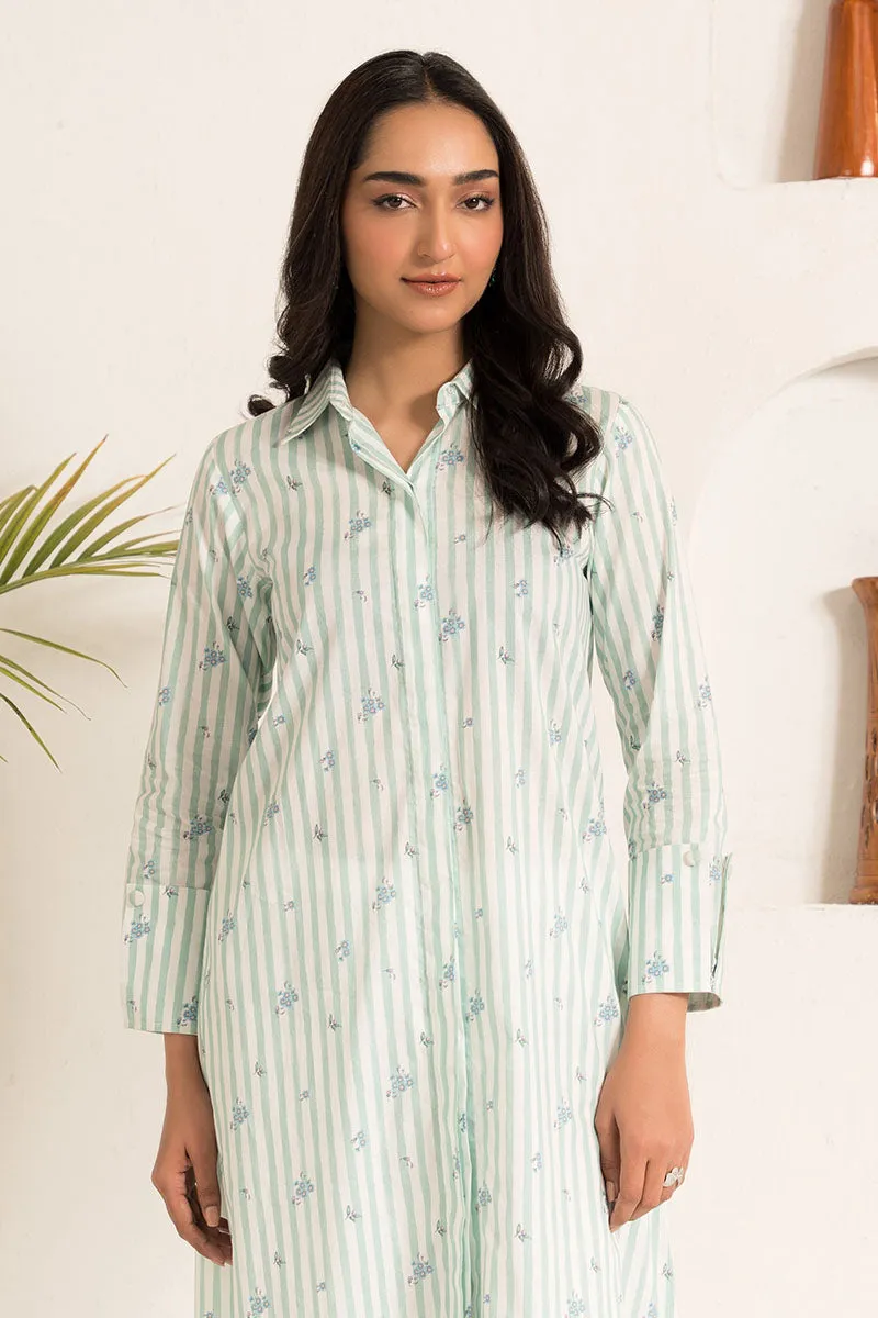AQUA TALE-2PC (SHIRT & TROUSER)