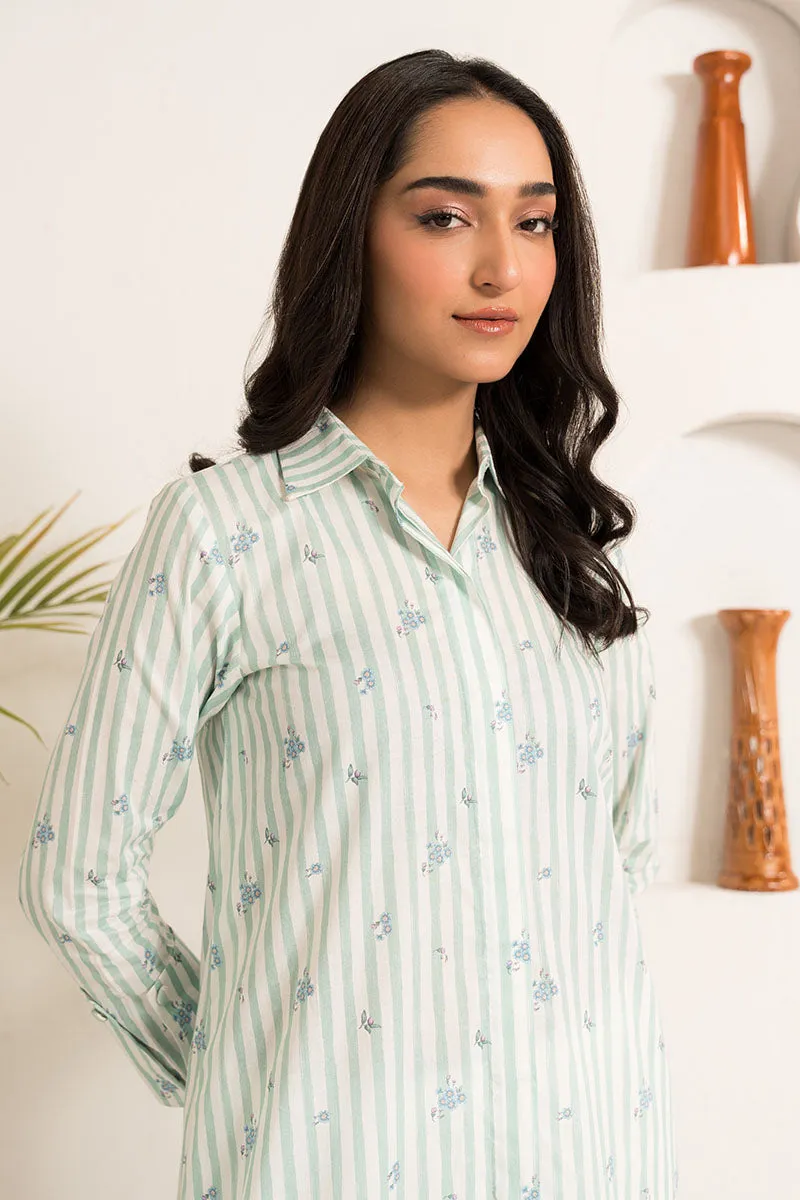 AQUA TALE-2PC (SHIRT & TROUSER)