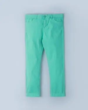 Aqua Twill Pants