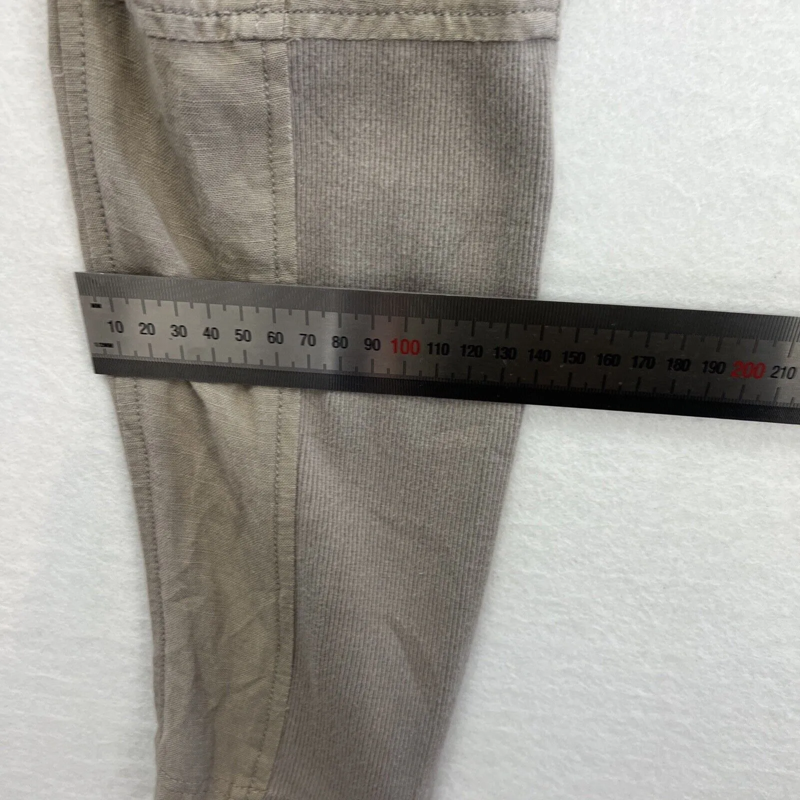 Armani Exchange Womens Grey Slim Cargo Pants Size 0