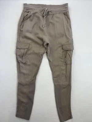 Armani Exchange Womens Grey Slim Cargo Pants Size 0