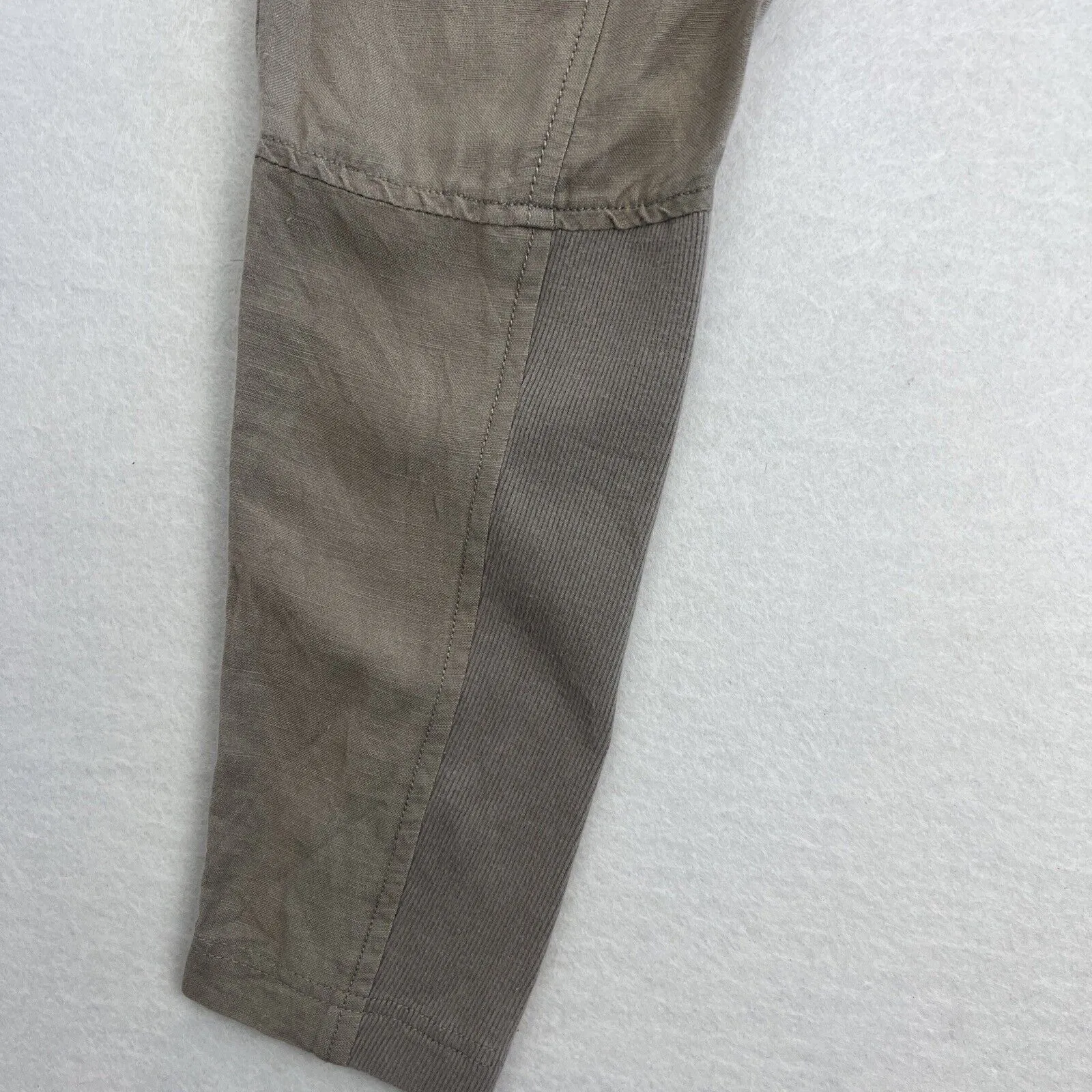 Armani Exchange Womens Grey Slim Cargo Pants Size 0
