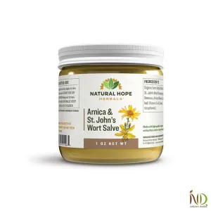 Arnica & St. John’s Wort Salve - Natural Hope Herbals