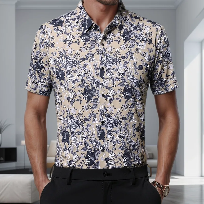 Arthur – Classic Men’s Floral Shirt
