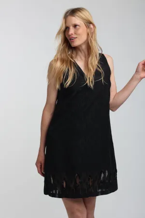 Audrey Cotton Jacquard Mini Dress