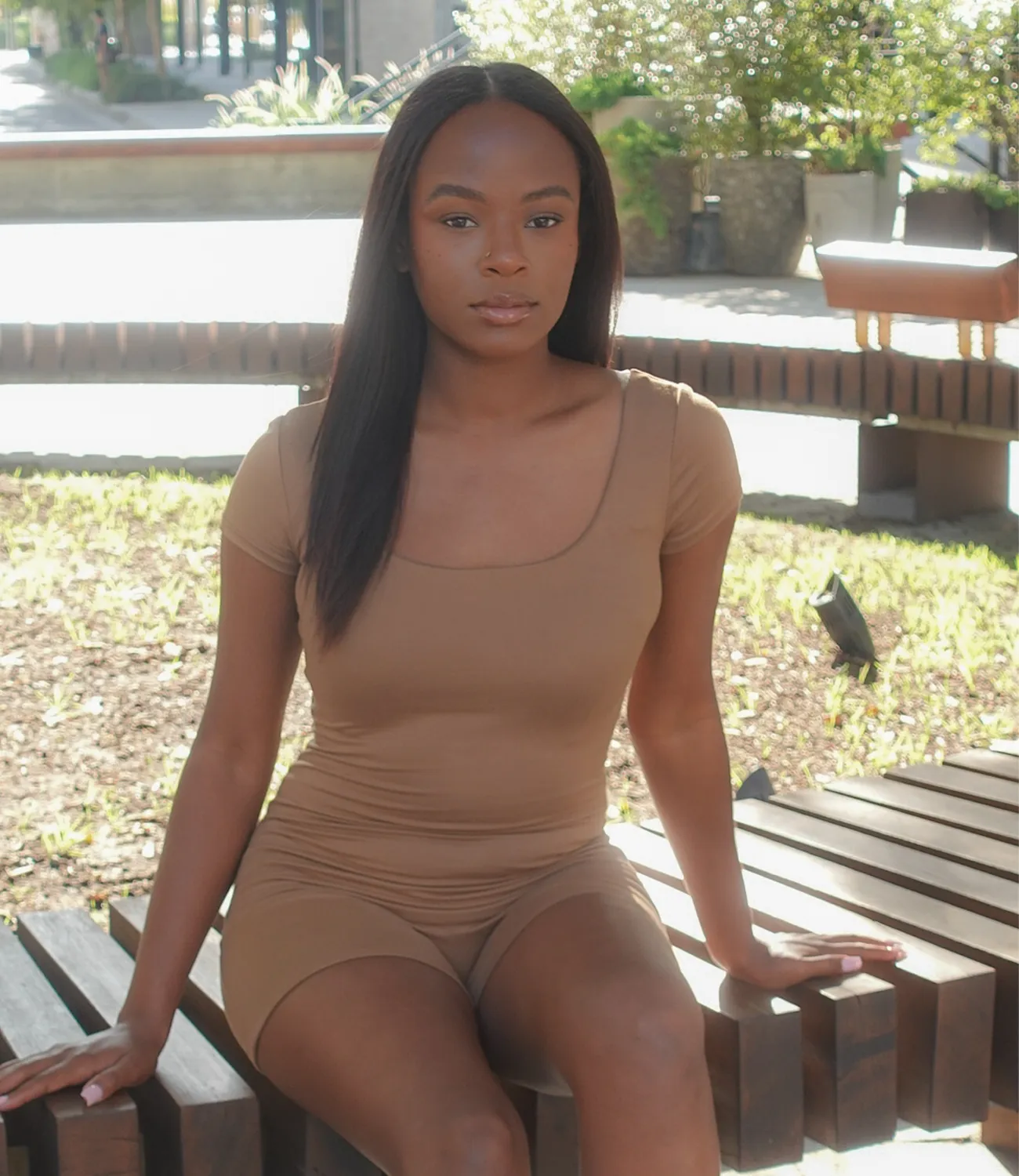 Autumn's Calling Romper(Brown)