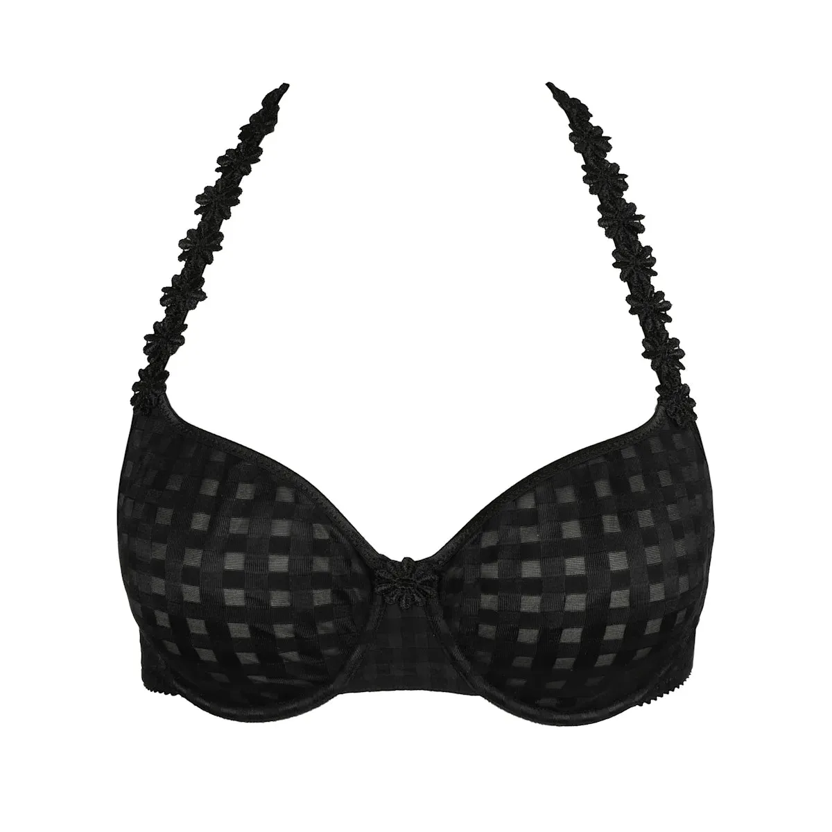 Avero Non Padded Full Cup Seamless Bra In Black - Marie Jo