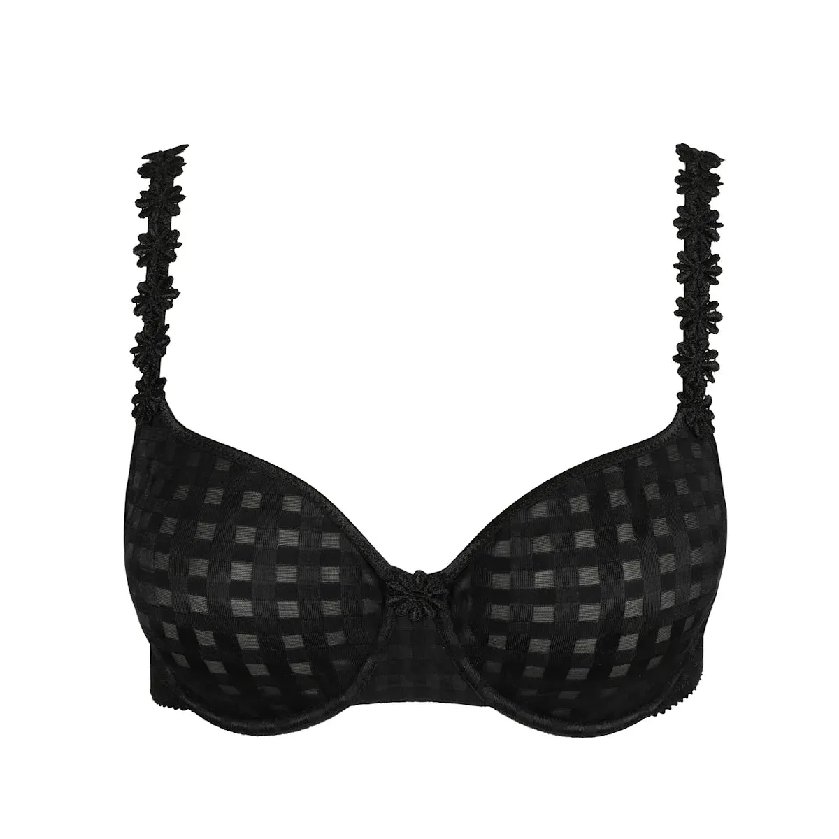 Avero Non Padded Full Cup Seamless Bra In Black - Marie Jo