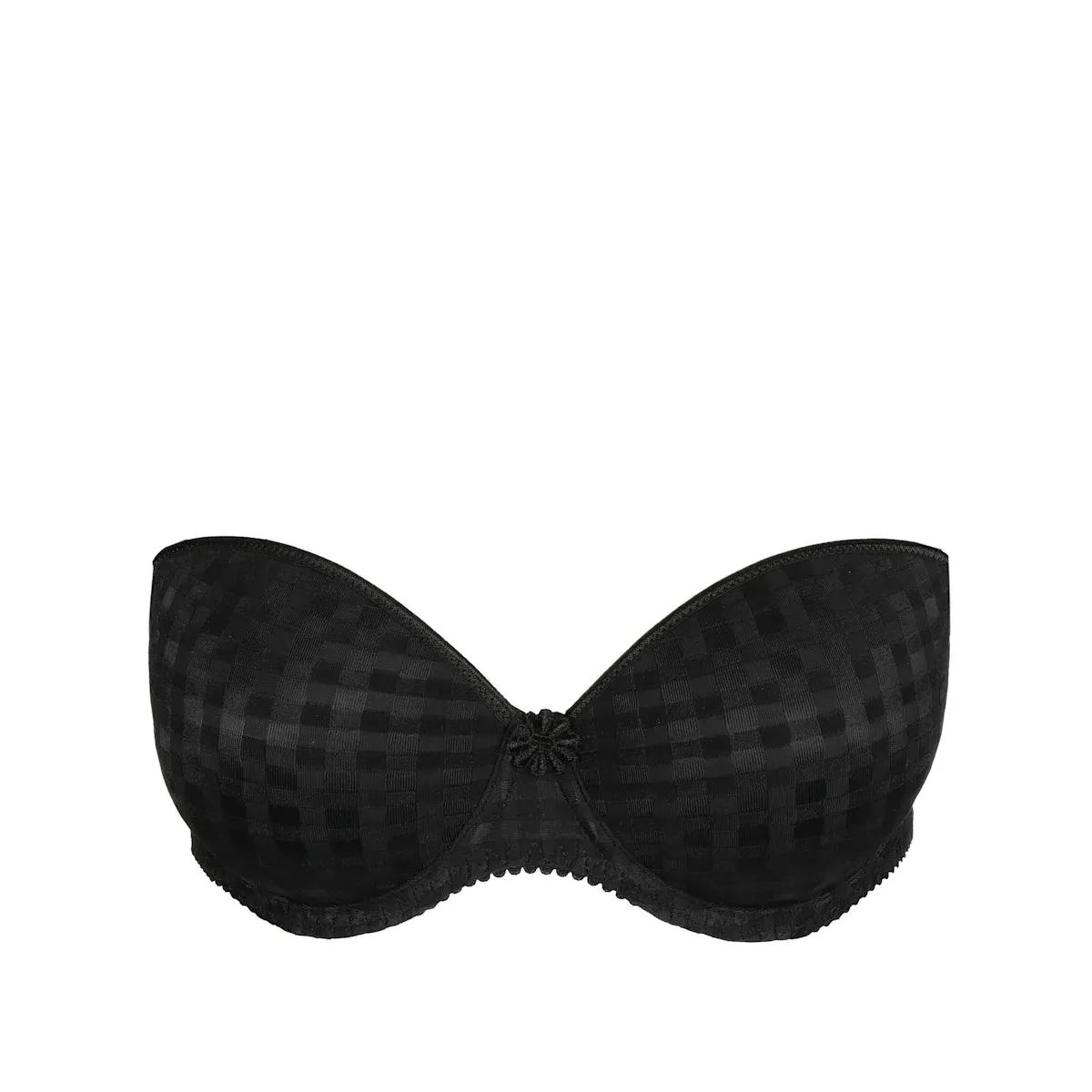 Avero Padded Strapless Bra In Black - Marie Jo