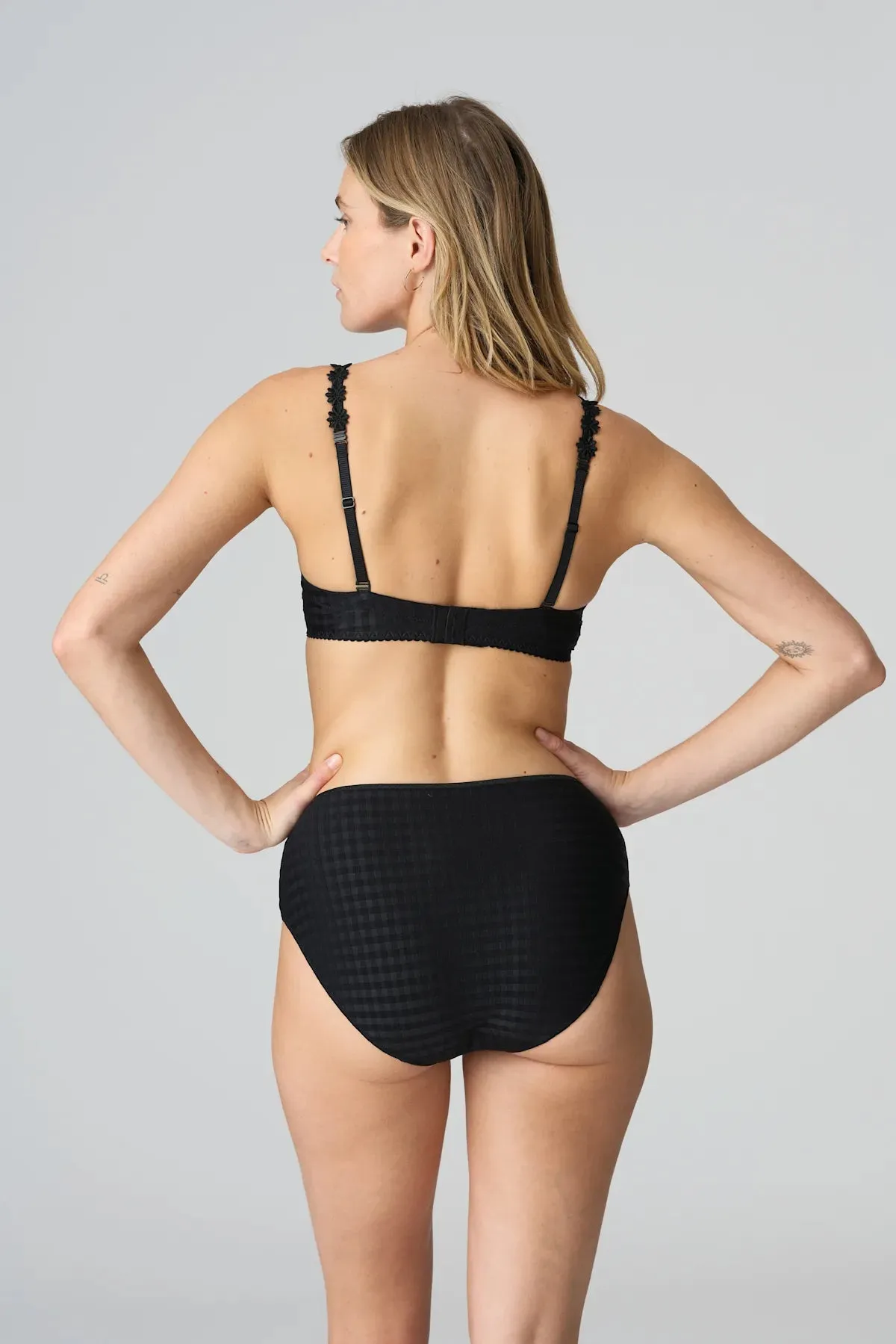 Avero Padded Strapless Bra In Black - Marie Jo