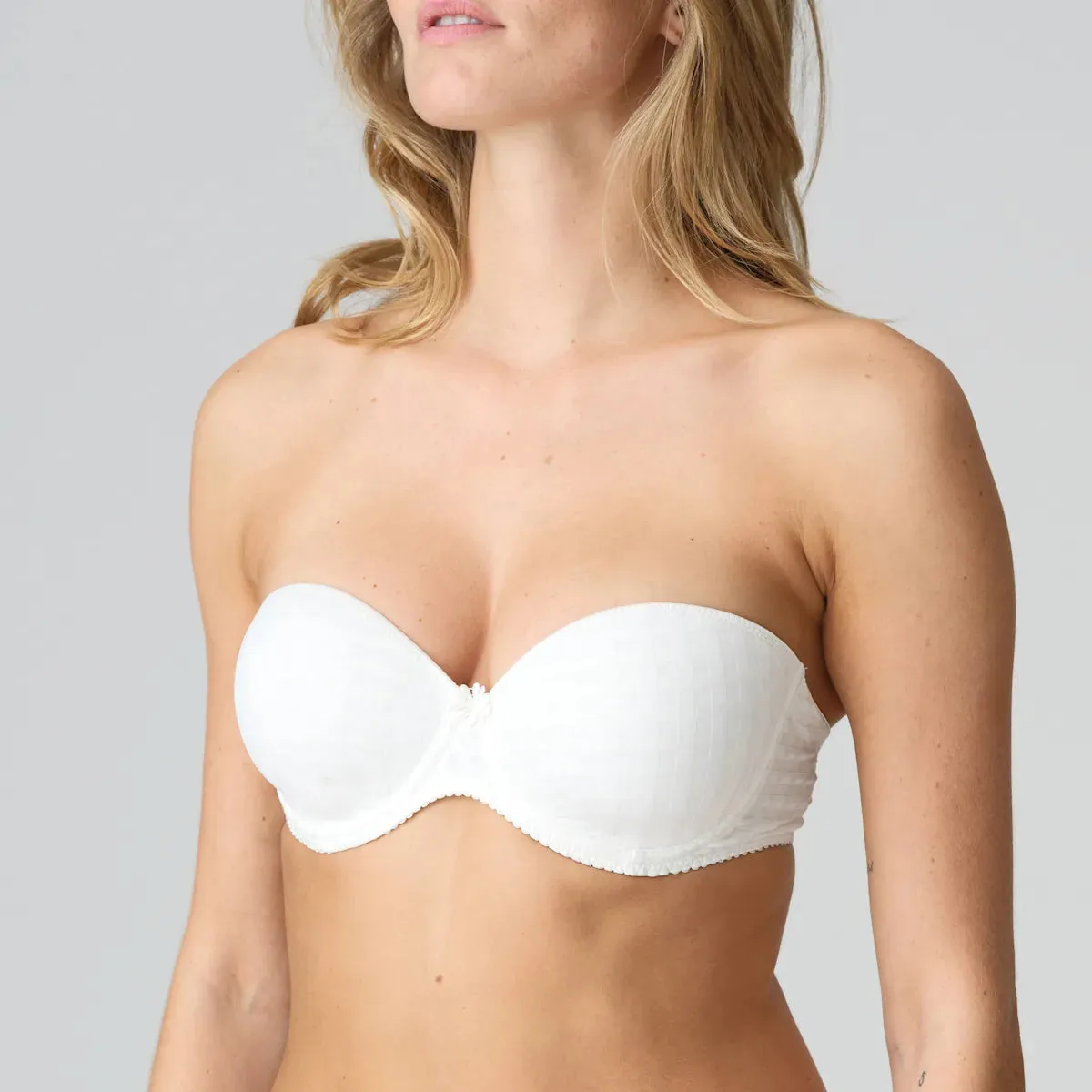 Avero Padded Strapless Bra In Natural - Marie Jo