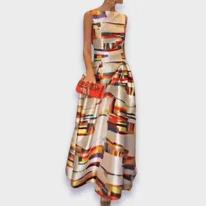 Babette | Handmade long dress made from premium fabric