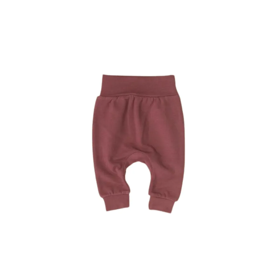 Bamboo Layette Body Suit, Pants and Hugger Hat - Wild Currant