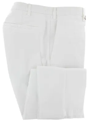 Barba Napoli White Pants