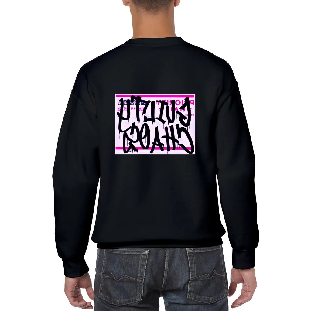 BARBIE TATTOO FLASH  THROUGH-N-THROUGH CREWNECK