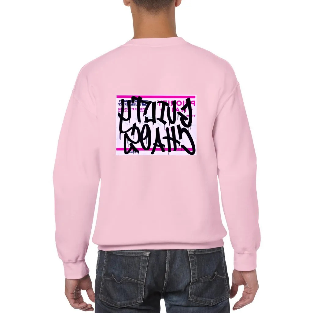 BARBIE TATTOO FLASH  THROUGH-N-THROUGH CREWNECK