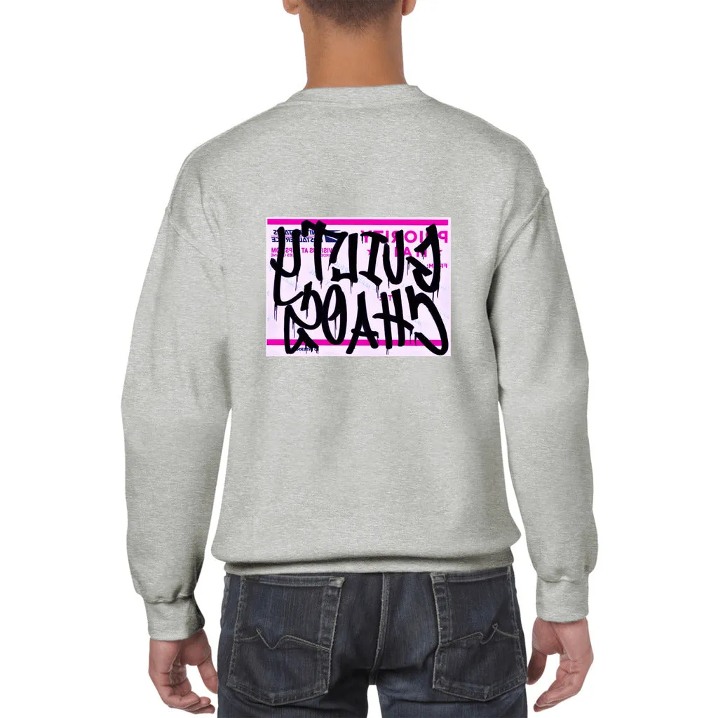 BARBIE TATTOO FLASH  THROUGH-N-THROUGH CREWNECK