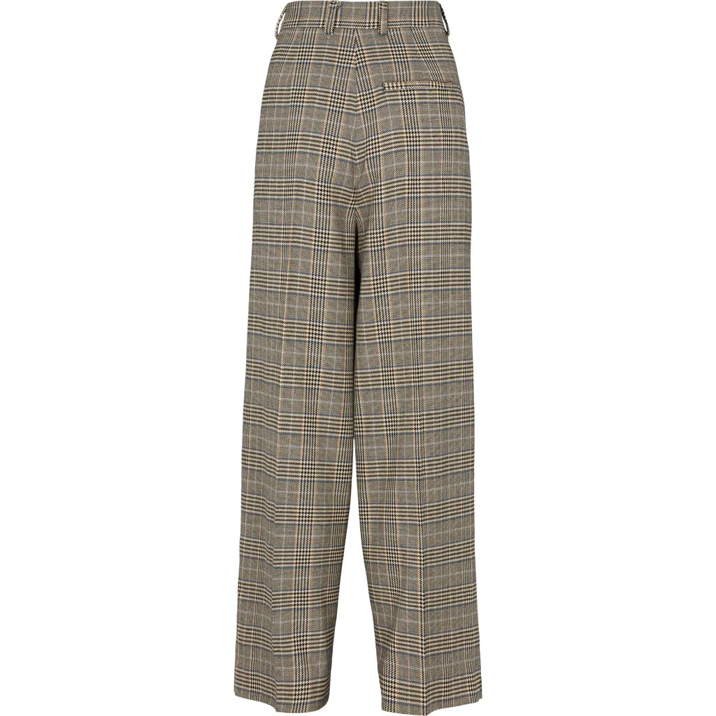 BASIC APPAREL Jorie Pants light khaki-black