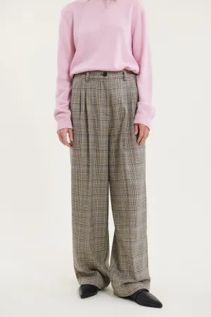 BASIC APPAREL Jorie Pants light khaki-black