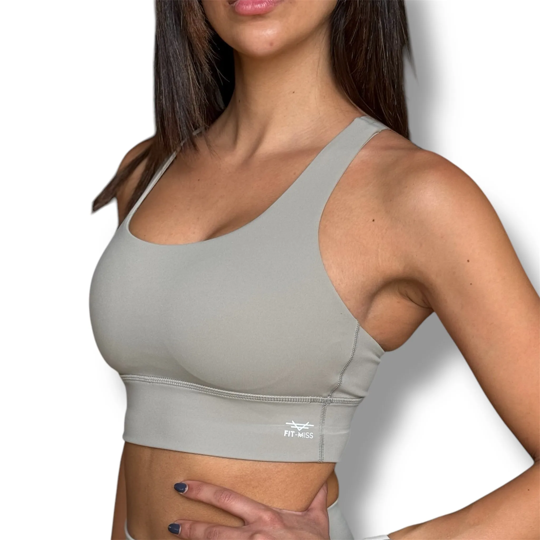 BasicFit Performance Bra - Agate Grey