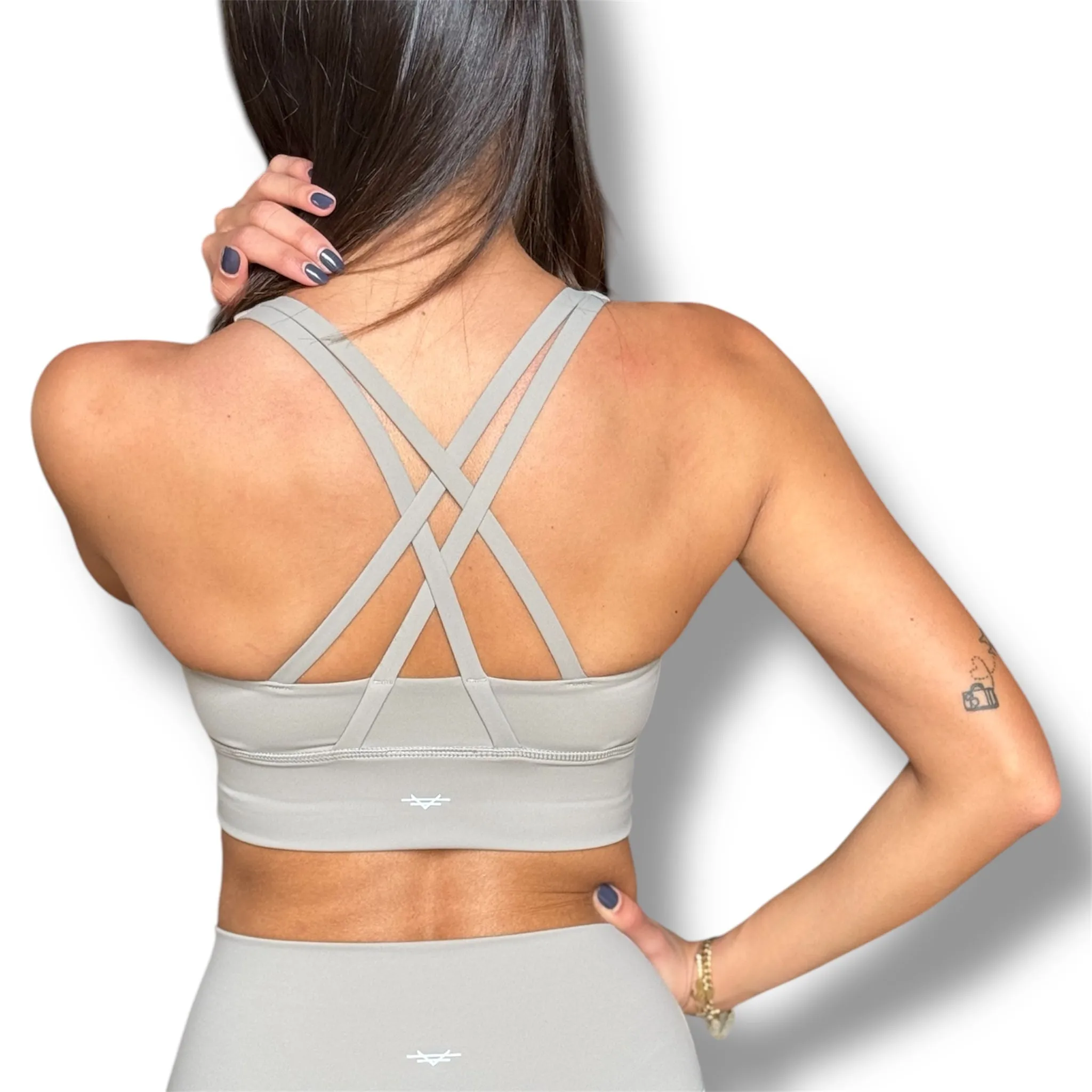 BasicFit Performance Bra - Agate Grey