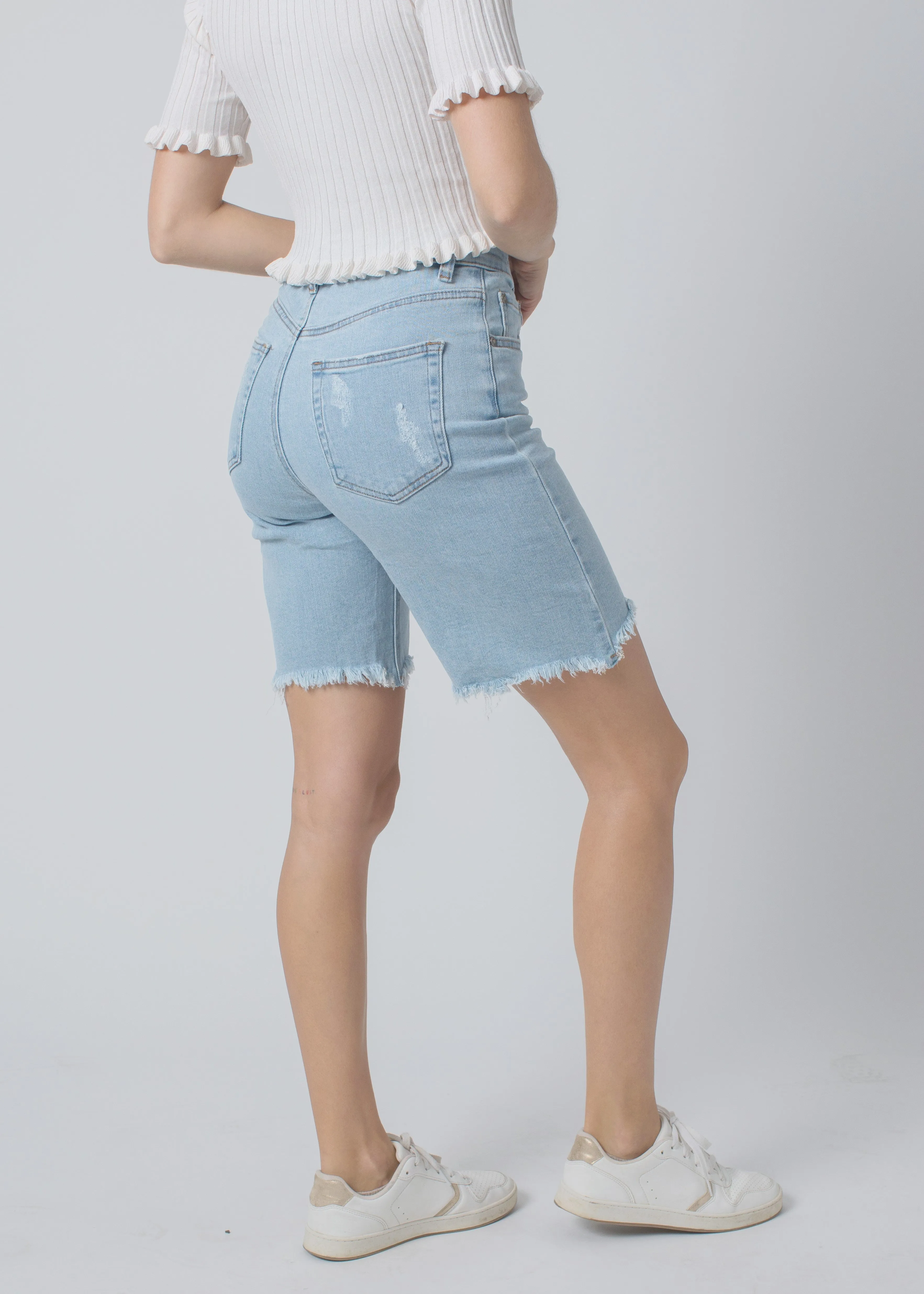 Bermuda Denim Shorts