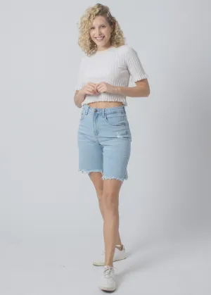 Bermuda Denim Shorts