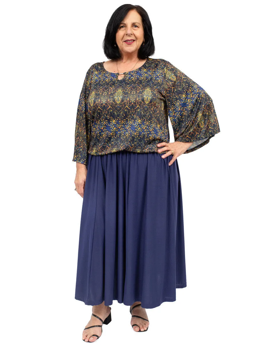 Bernice Keyhole Top - Print*