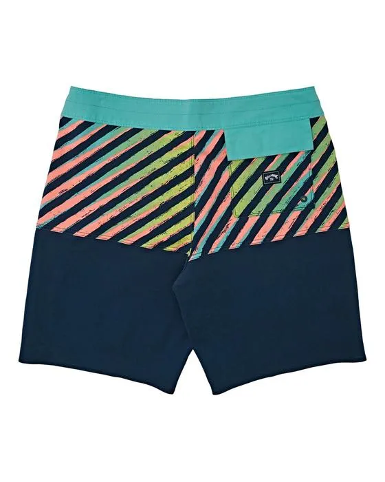 Billabong Kids Boy's Fifty50 Pro Swim Shorts (Big Kids) Seagreen 27 (14 Big Kids)