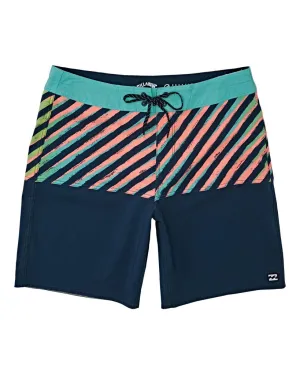 Billabong Kids Boy's Fifty50 Pro Swim Shorts (Big Kids) Seagreen 27 (14 Big Kids)