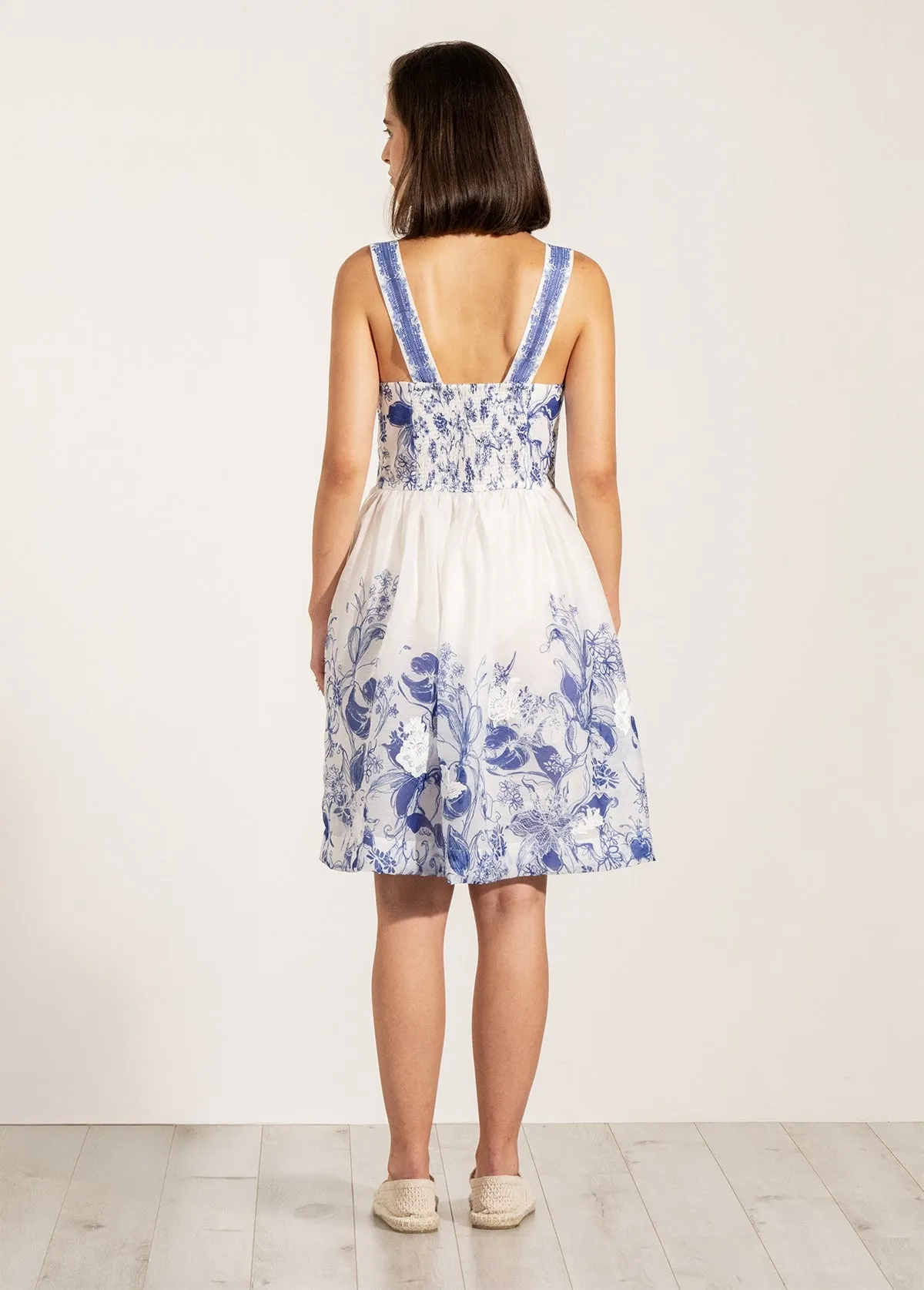 Blue zen sundress