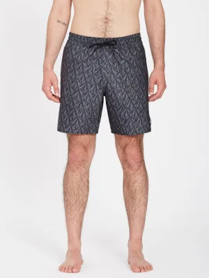 Boardshort Justin Hager 17" - BLACK