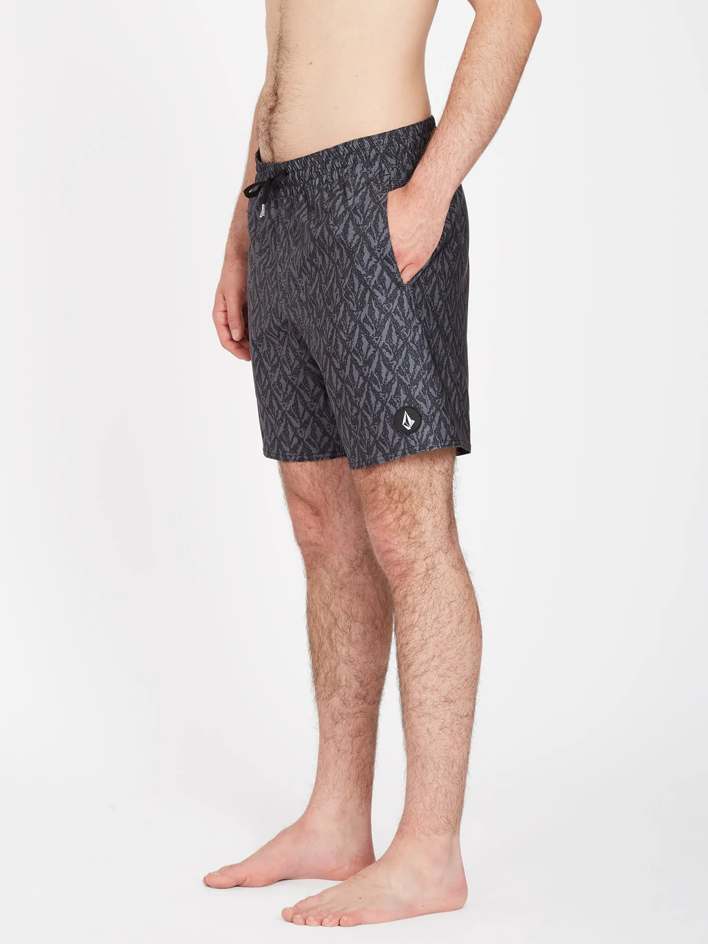 Boardshort Justin Hager 17" - BLACK